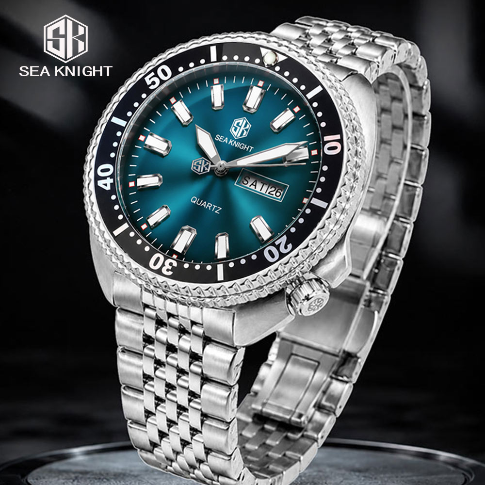 Smartwatch Luxury Watches For Men - SEA KNIGHT Yeni Lüks İş Kuvars