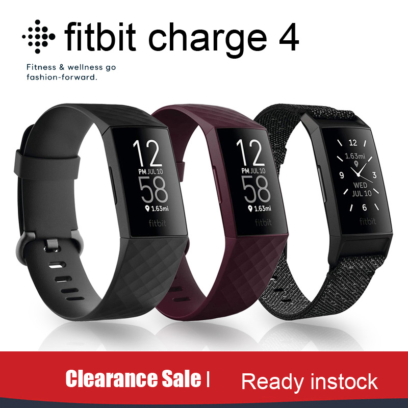 Smartwatch Digital Watches For Men - Orijinal Fitbit şarj 4 akıllı İzle