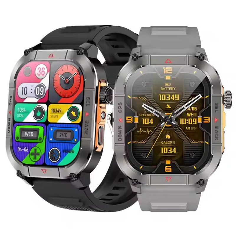 Smartwatch Digital Watches For Men - Yeni HK84 Erkek Akıllı Saat AMOLED
