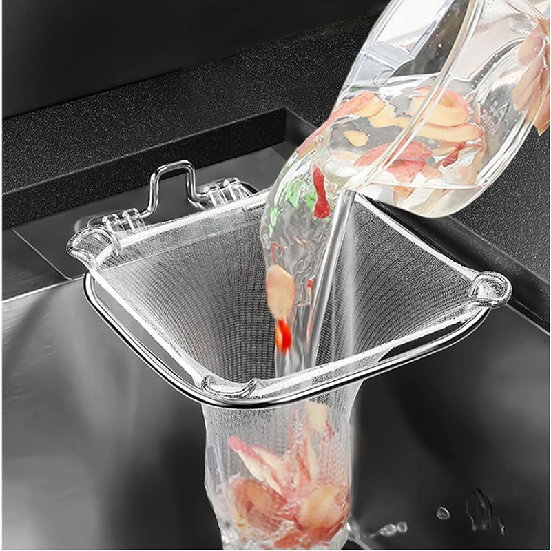Mesh Stainless Strap - İnce Örgülü Lavabo Filtresi 50 Adet/100