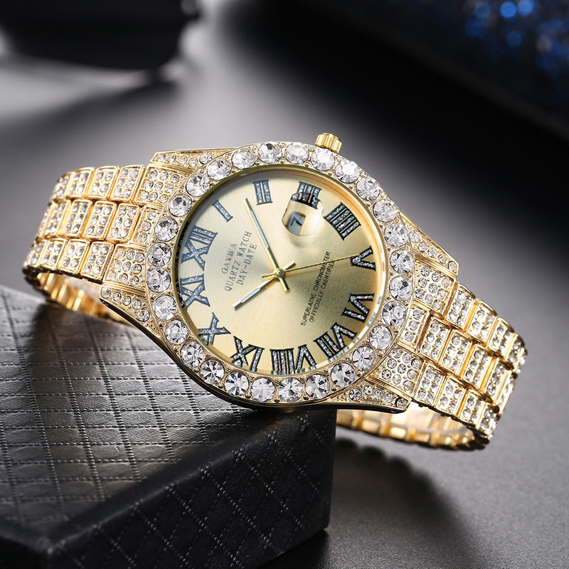 Smartwatch Luxury Watches For Men - Erkekler Kuvars Saat Lüks Çelik Kordon