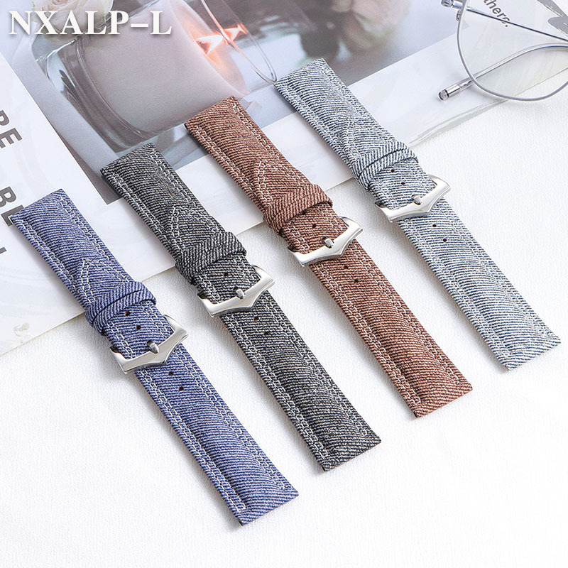 Denim tuval naylon saat kayışı - Omega Watches Smartwatch incelemesi ve fiyatı