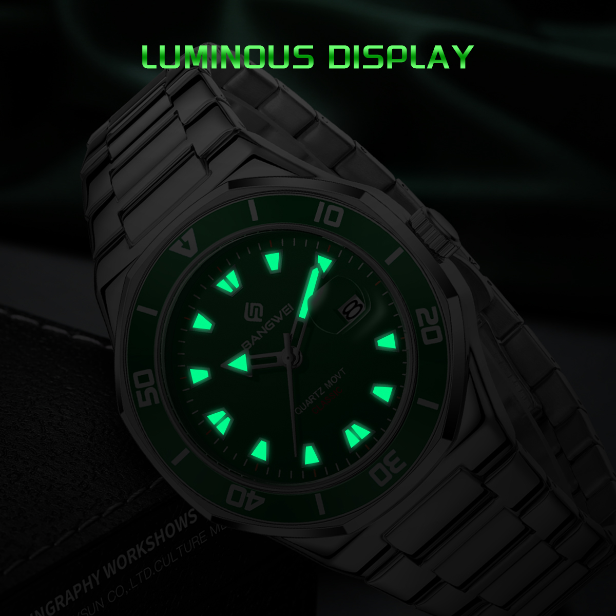 BANGWEI İş Erkek Saati Lüks Su - Smartwatch Luxury Watches For Men incelemesi ve fiyatı