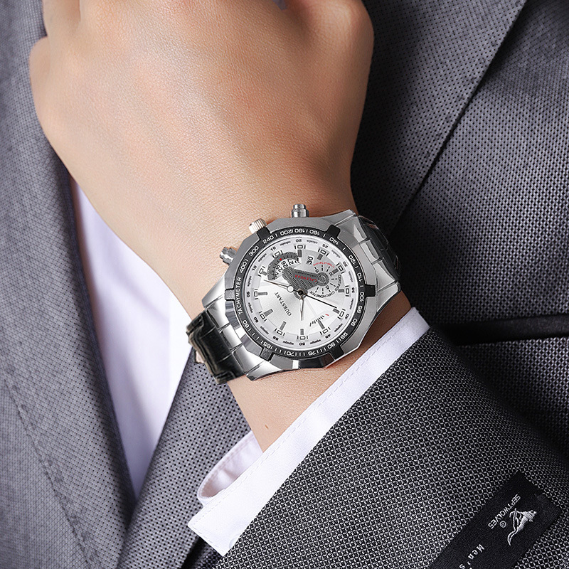 Erkek Kuvars Saatleri Takvimli - Smartwatch Luxury Watches For Men incelemesi ve fiyatı