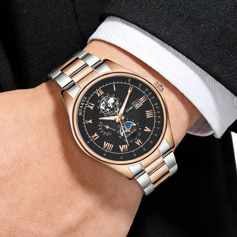 İş Lüks Erkek Saatleri Çelik K - Smartwatch Luxury Watches For Men incelemesi ve fiyatı