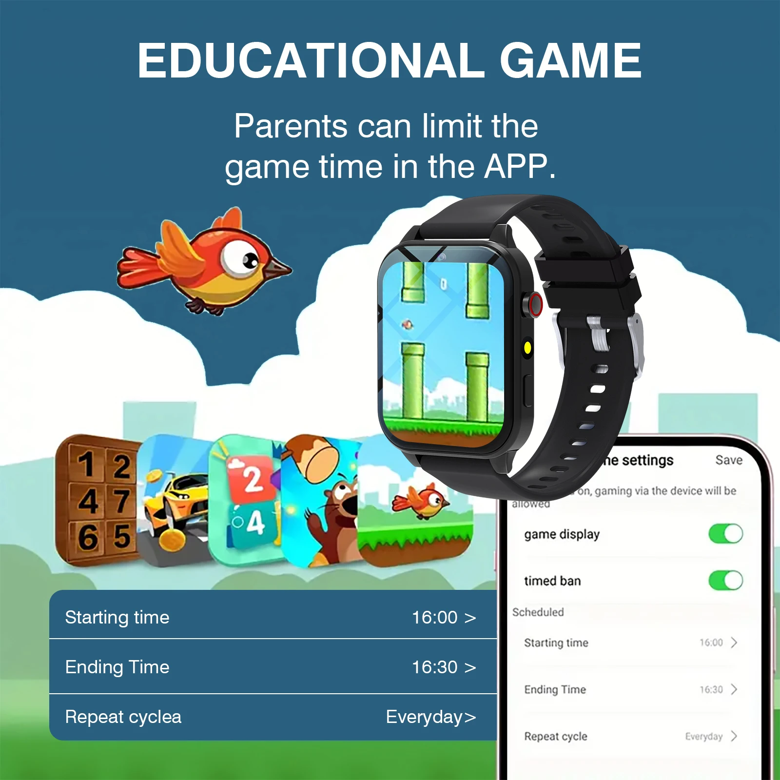 Çocuklar için akıllı saat 18 o - Smartwatch Watches For Kids incelemesi ve fiyatı