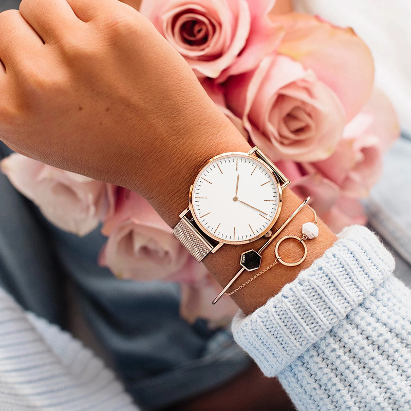 Üst Marka Lüks Saatler Kadın M - Mesh Stainless Strap incelemesi ve fiyatı