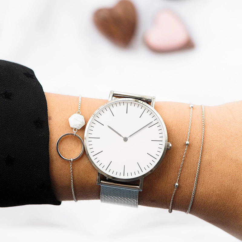 Üst Marka Lüks Saatler Kadın M - Mesh Stainless Strap incelemesi ve fiyatı