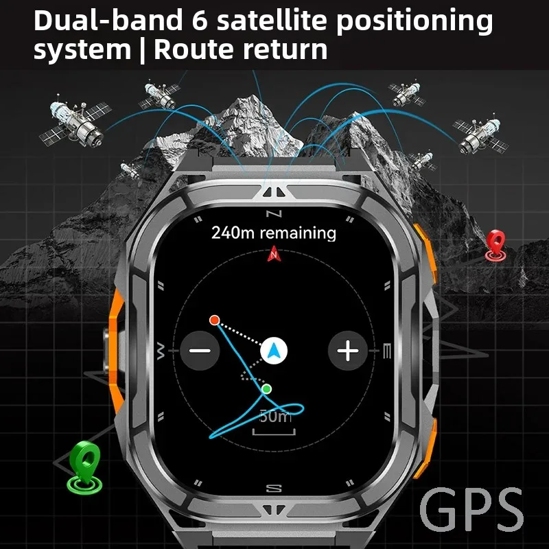 Lüks AMOLED Akıllı Saat Gerçek - Smartwatch Digital Watches For Men incelemesi ve fiyatı