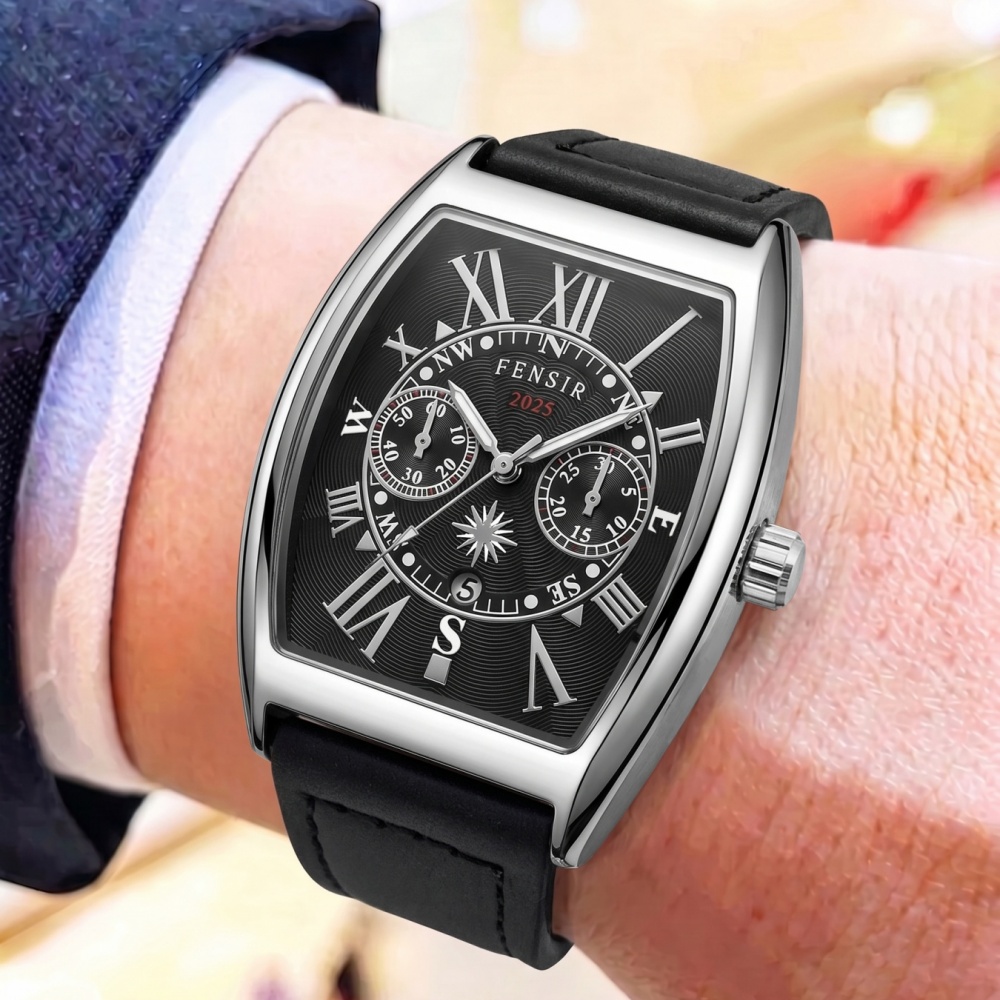 Namlu Şeklinde Kuvars Mekanizm - Smartwatch Vintage Watches For Men incelemesi ve fiyatı