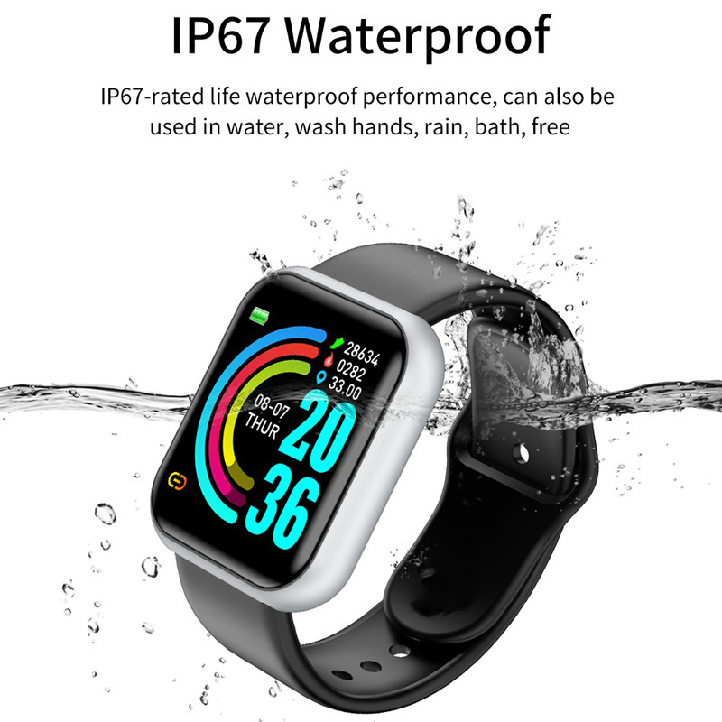 Dijital saat kan basıncı nabız - Smartwatch Digital Watches For Men incelemesi ve fiyatı