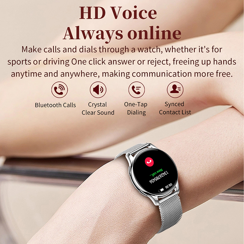 Akıllı Tam Dairesel Moda İzle  - Smartwatch Timex Watches For Women incelemesi ve fiyatı