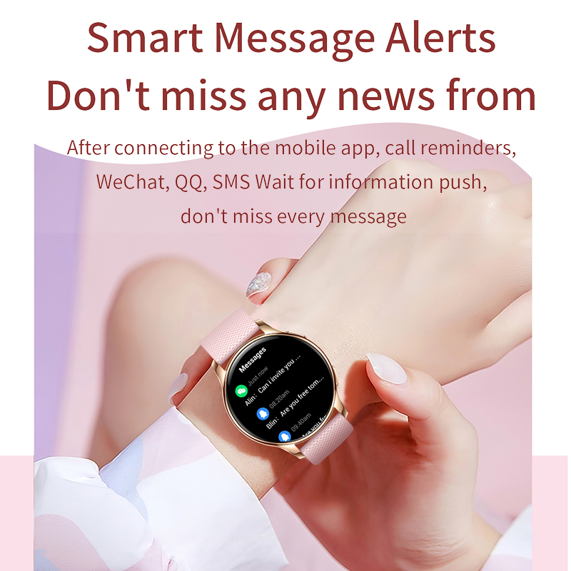 Akıllı Tam Dairesel Moda İzle  - Smartwatch Timex Watches For Women incelemesi ve fiyatı